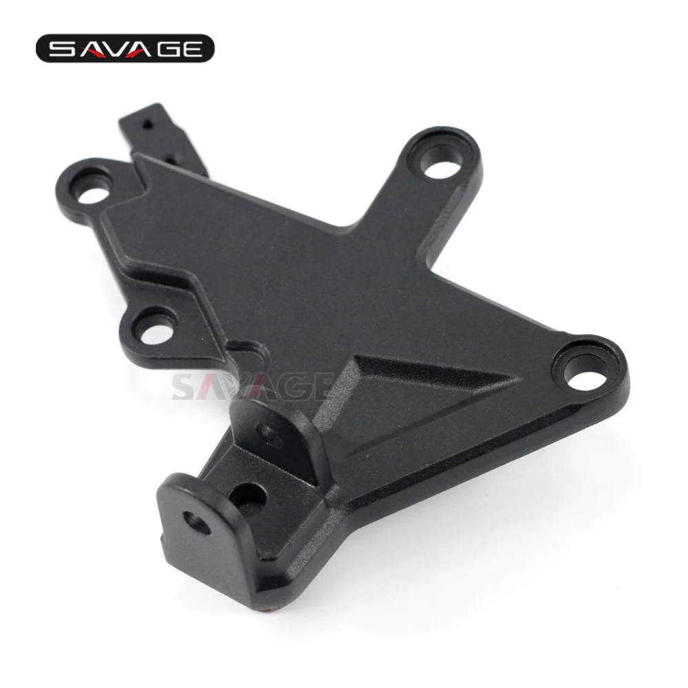 Right Front Foot Pedal Peg Bracket Mount For KAWASAKI ZX 10R 2011 2017 12 13 14 15 16 Motorcycle