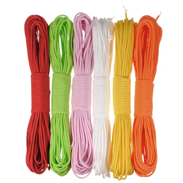 SZ-LGFM-100ft 7 Strand 550 парашютный шнур Lanyard Тип III-желтый