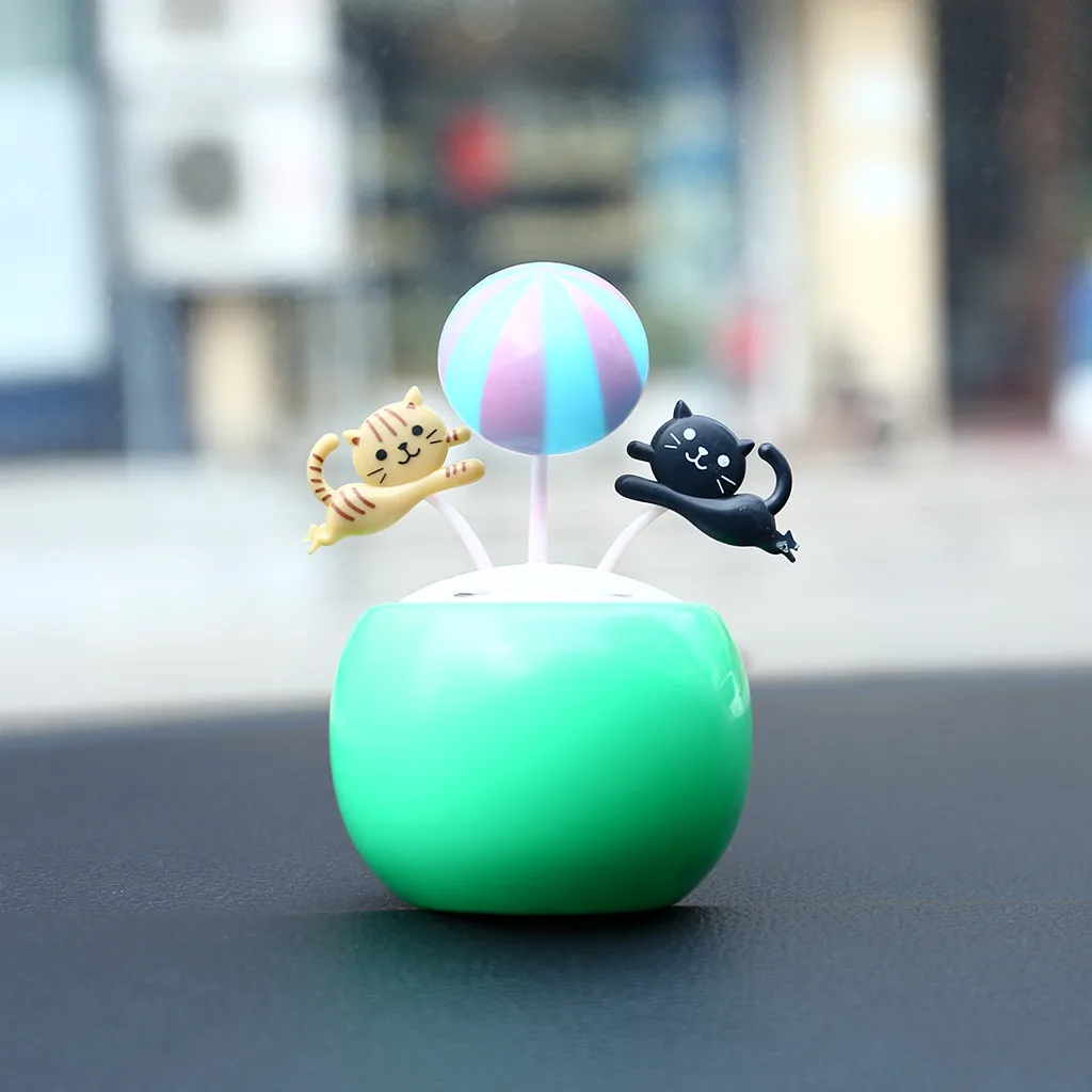 

Solar Powered Dancing Flower Swinging Animated Dancer Toy Car Decoration New #SMT0418