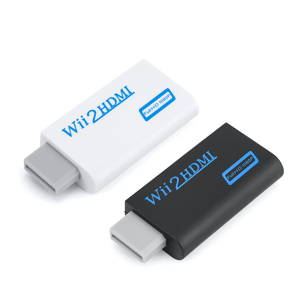  Wii a Hdmi Adattatore Convertitore di Supporto Full Hd 1080P 3.5 Mm Audio Wii2HDMI Adattatore per H
