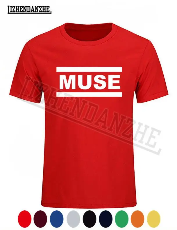 

Muse t shirts Men muse t shirt Summer Short Sleeve Cotton t shirts Tops Rock Band T-Shirts tees