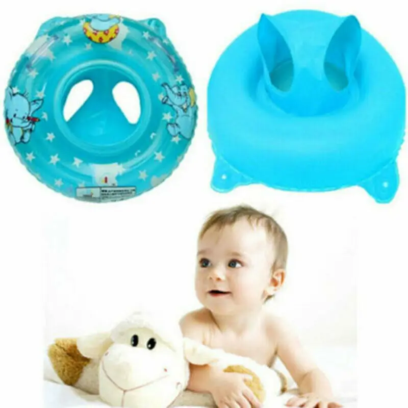 Baby Swimming Ring Swim Pool Float Inflatable Kids Safety Seat Trainer Aid Water Toy Kid Toddler Beach Canopy Floating