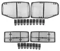 18 19 für Neue Volvo XC60S90 Insekten proof Net Wasser Tank Staub proof Edelstahl Mesh Net schutzhülle Innen|Chrom-Styling| -