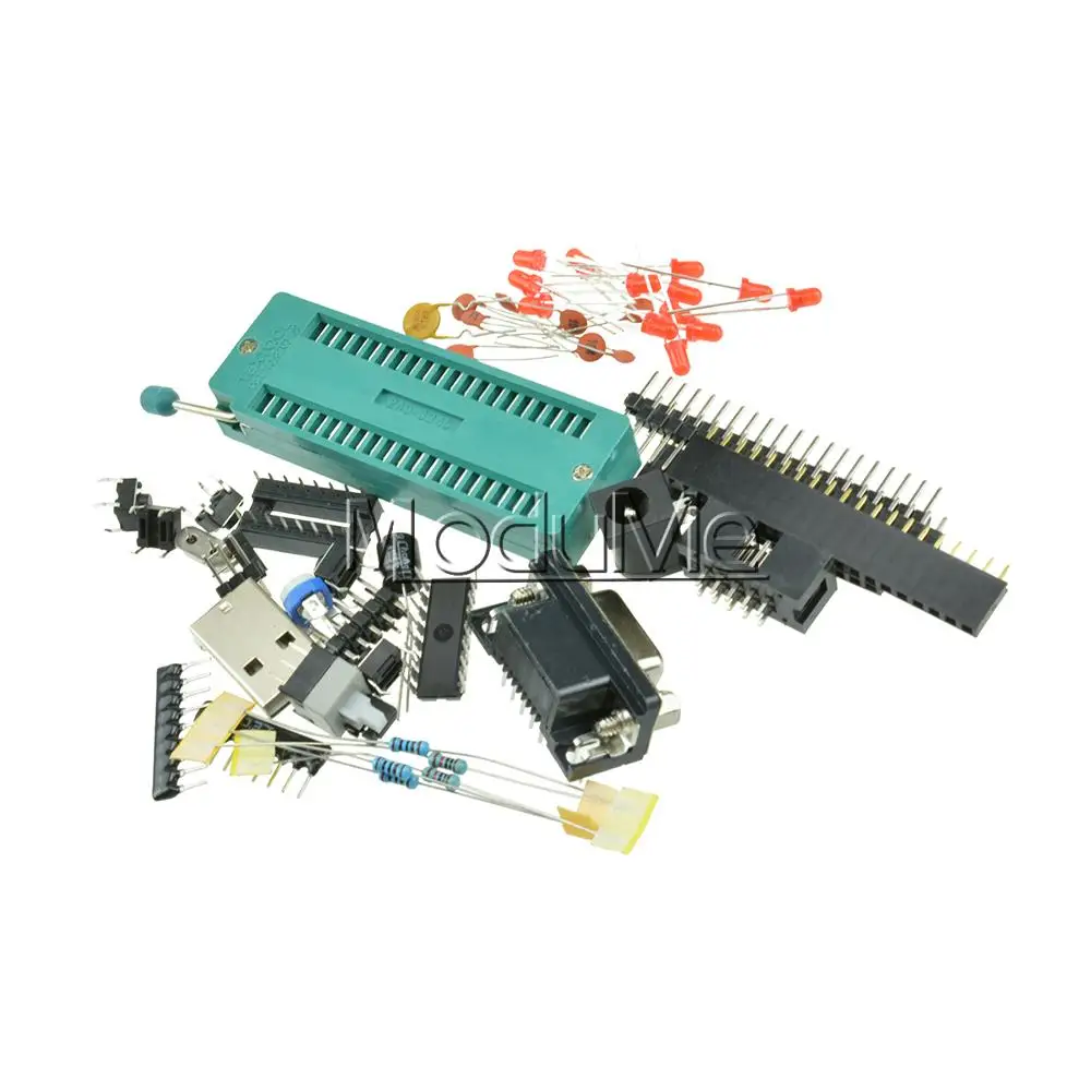 

C51 AVR MCU development board DIY learning board kit Parts and components For DIY user