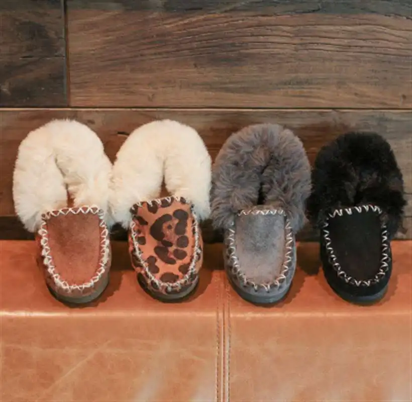 Детская зимняя пышная теплая детская одежда из хлопка обувь детская плюс толстый бархат обувь леопардовой расцветки