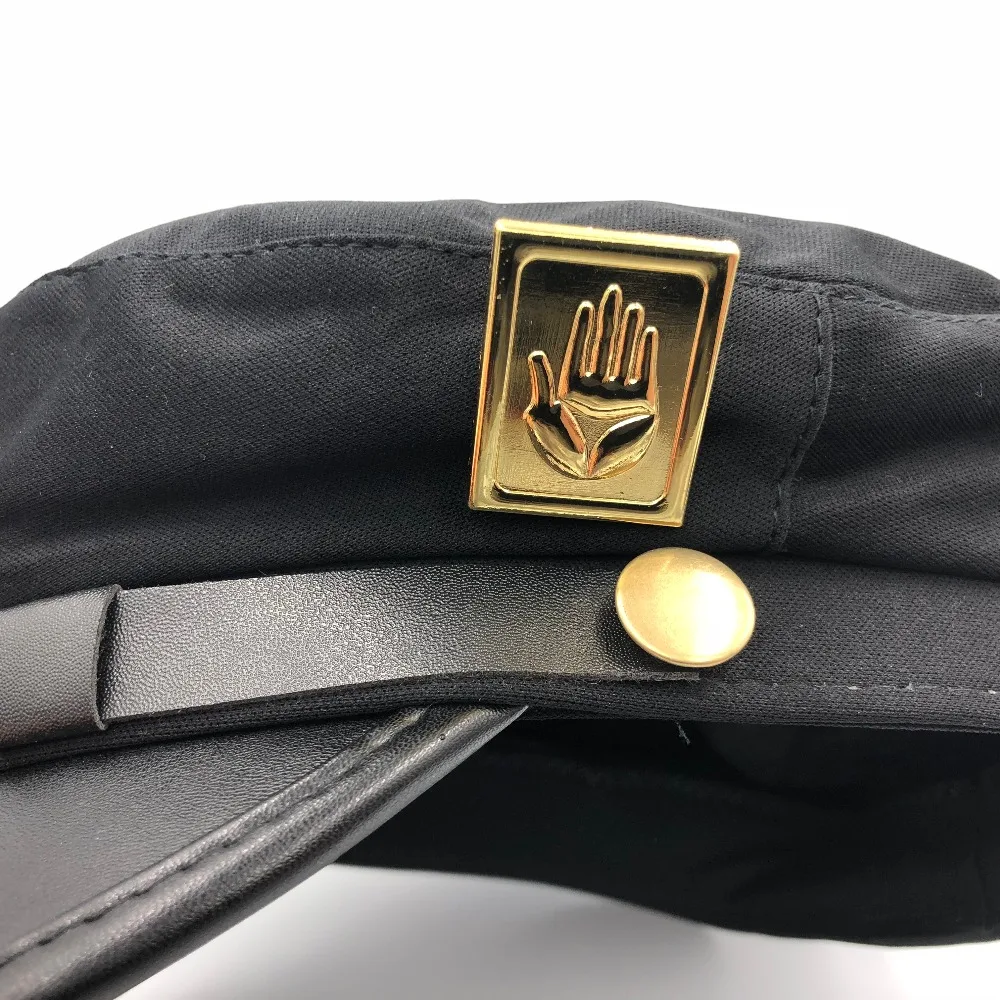 Необычные приключения Джоджо шляпы для косплея Jotaro Kujo Joseph армейская плоская кепка s JoJo Кепка значок