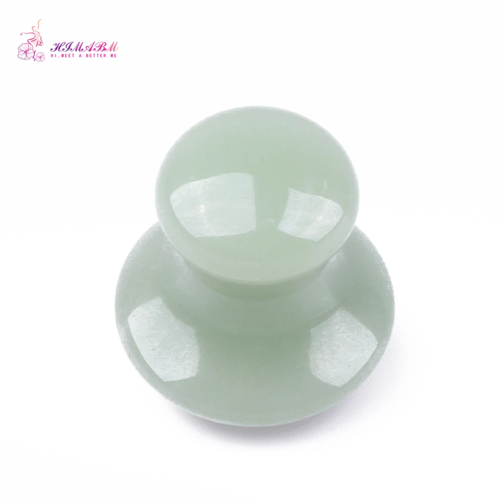 HIMABM Natural Aventurine Mushroom Massage Stone For Health Body Reiking Healing Relax Tool Acupunture Point dark Circles Remove HIMABM Natural Aventurine Mushroom Massage Stone For Health Body Reiking Healing Relax Tool Acupunture Point dark Circles Remove