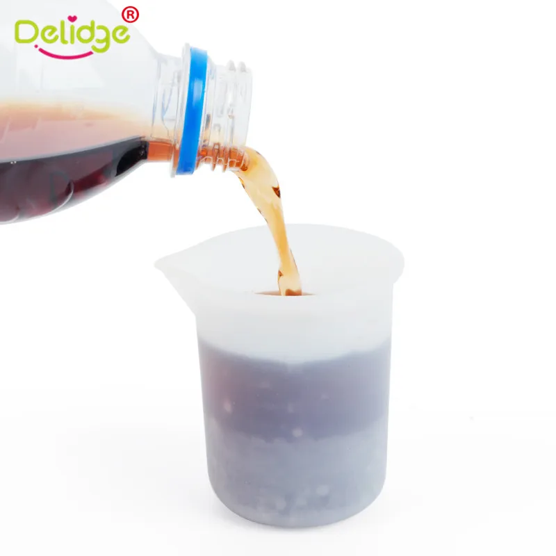 

Delidge 1pc 100ml Silicone Measuring Cup DIY Handmade Making Tool With Scale Cooking Baking Kitchen Measuring Tools