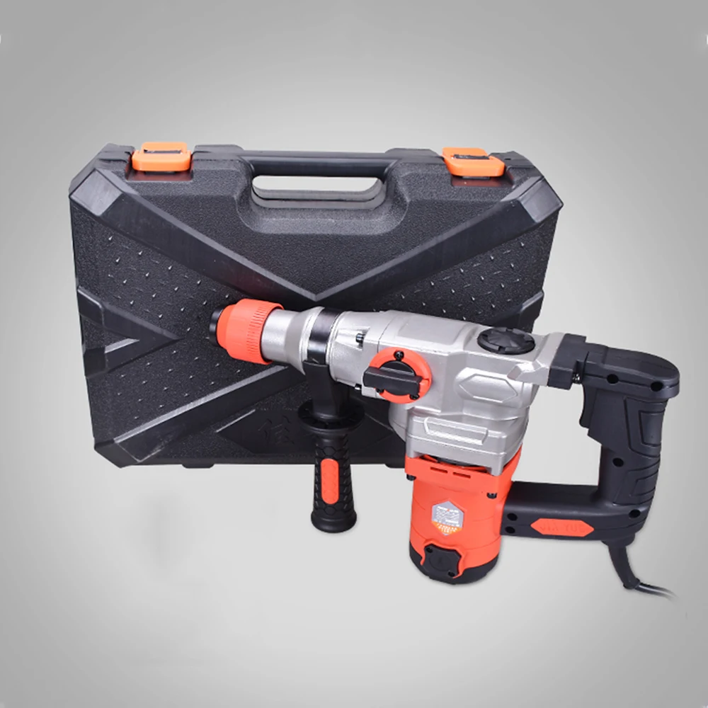 1800W 28mm Multi-function Electric Hammer Impact Drill Electric Hammers Power Drills 220-240v/50hz Light Electric Pick