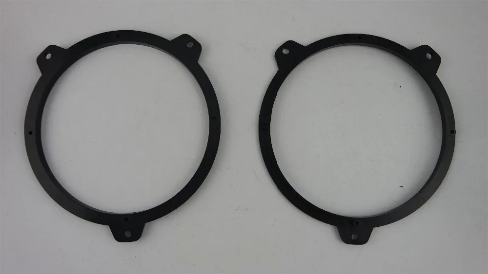 For BMW 3 Series 1999 2010 Front Door Aftermarket Install Speaker 6.5" Adapter Plate Ring