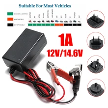 2AH 10AH Smart Battery Charger Maintainer Tender Trickle 6V 12V Automobile Motorcycle New US EU UA