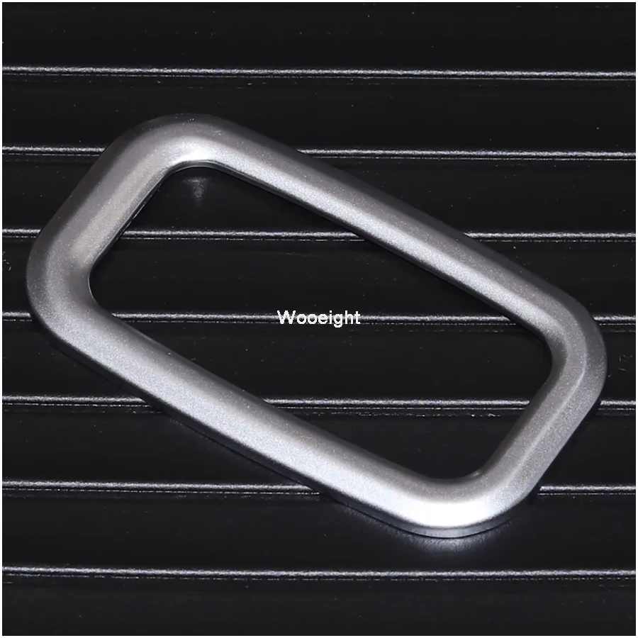 Wooeight 4Pcs ABS Matt Silver Car Roof Read Lamp Handle Light Switch Frame Trim Button Cover For Mercedes Benz GLC C Class (4)