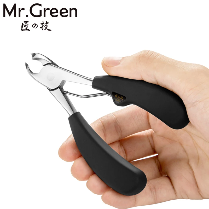 MR. GREEN Маникюрный Инструмент Профессиональный из нержавеющей стали толстые ногти