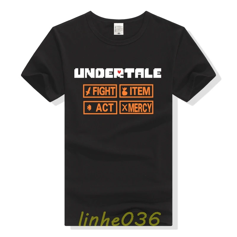 Undertale T Shirt Game T-Shirt Men Women Tshirt Clothing Unisex Fashion Tee 2018 Undertale T Shirt Game T-Shirt Men Women Tshirt Clothing Unisex Fashion Tee 2018