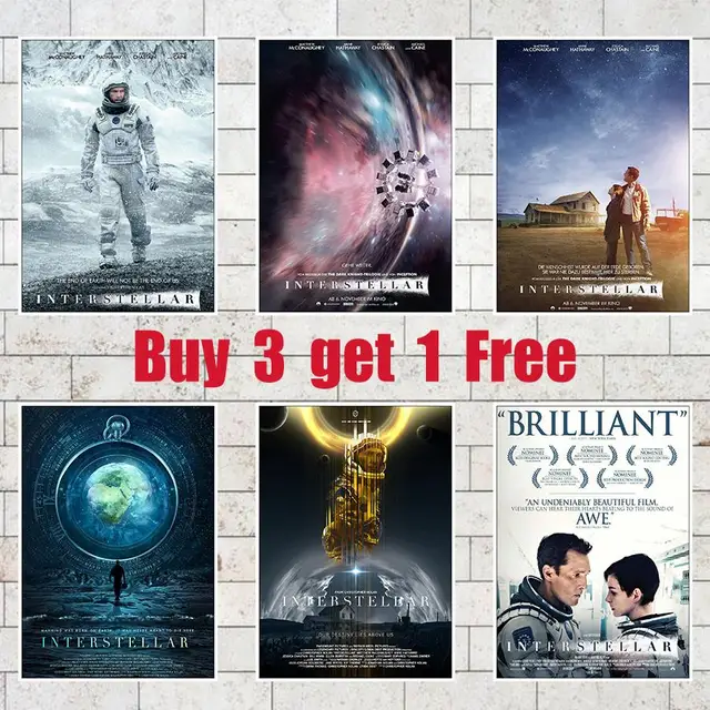 Interstellar Movie Posters High Definition White Coated Paper Printed Decorative Painting For Livingroom Dining Room Interstellar Movie Posters High Definition White Coated Paper Printed Decorative Painting For Livingroom Dining Room
