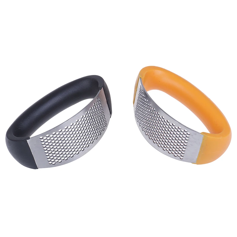 11,5*5*6,8 cmStainless Сталь прессы для чеснока руководство давилка для чеснока разделочные чесночницы Curve приспособления для фруктов и овощей