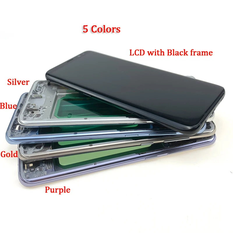 Замена для samsung S8 G950 lcd с рамкой Galaxy Plus G955 G955F Дисплей сенсорный экран|Экраны