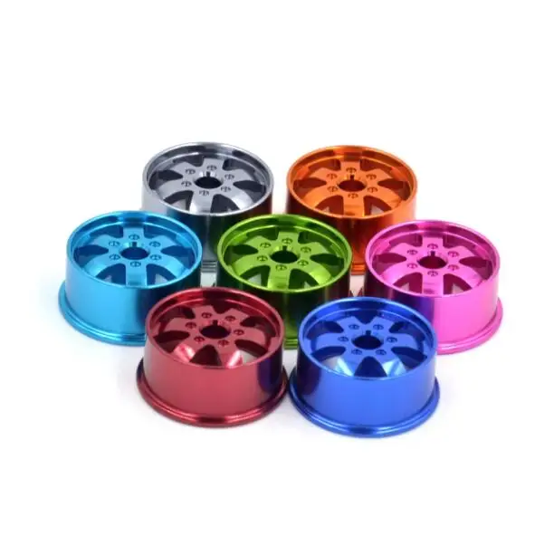 Best Offers Free Shipping 4pcs Aluminium alloy wheel hub for Tamiya 4WD RC Car models