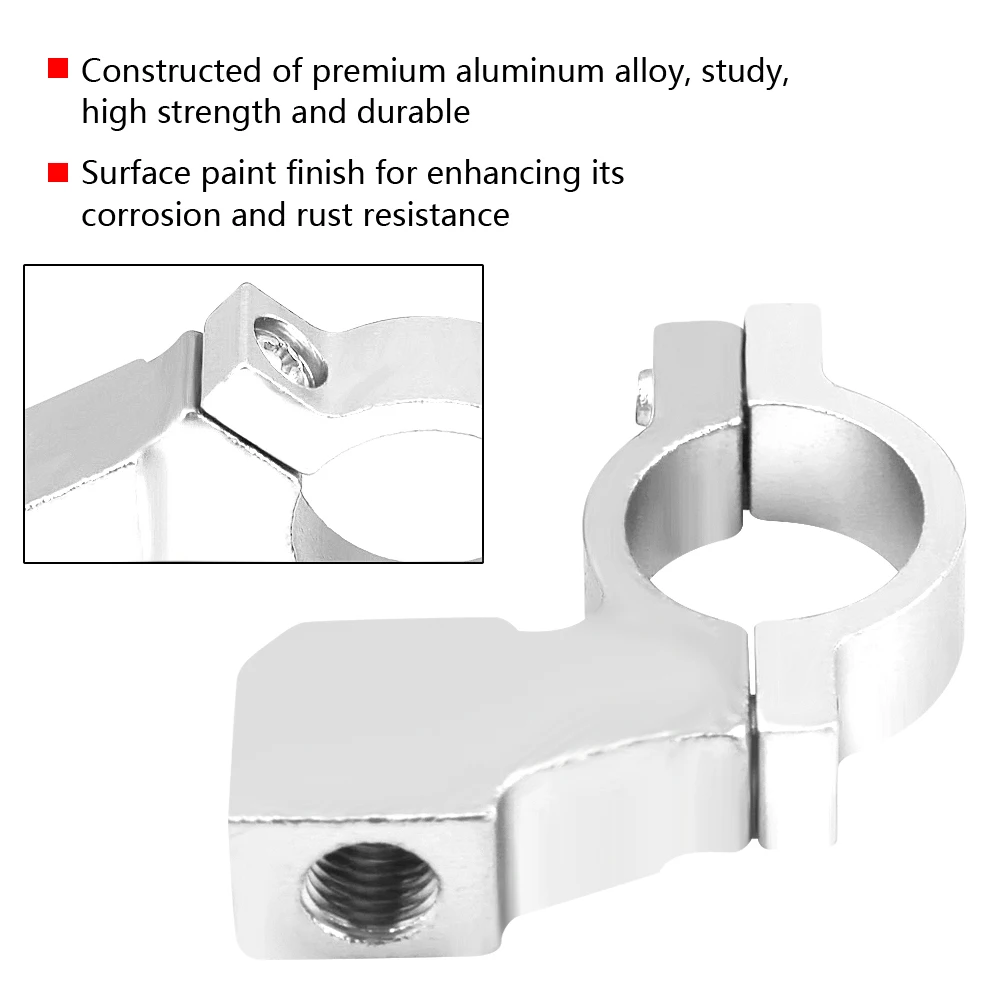10 мм мотоциклетный Руль заднего вида боковое зеркало крепление адаптер держатель зажим Кронштейн для велосипеда ретро-козырек мото крепление