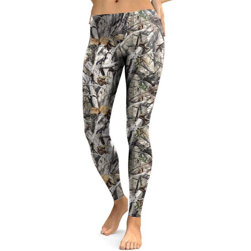 

Womens Sexy Ladies Slim Compression Leggings Print Pants Female Workout Wear Femme