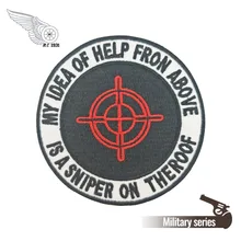 Моя идея помощи Заказная Передняя Заказная заплата украшения одежды Военный крутой байкер мотоцикл аппликация «сделай сам» Логотип