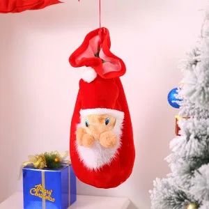 

The Christmas festive supplies a Christmas gift bag backpack 50*33cm free shipping