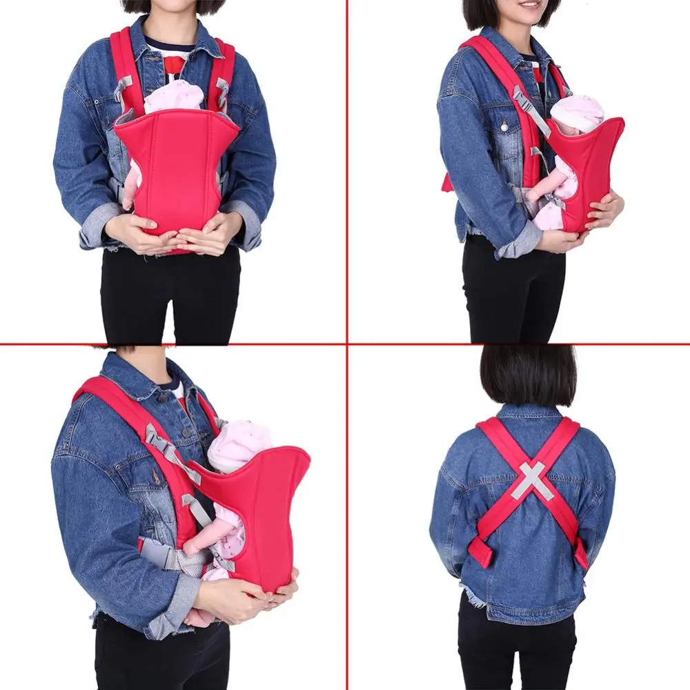 Baby Carrier 3-16 Months Infant Multi-functional Sling Baby Backpack Pouch Wrap Kangaroo Breathable Fabric Front Facing Hot Sale