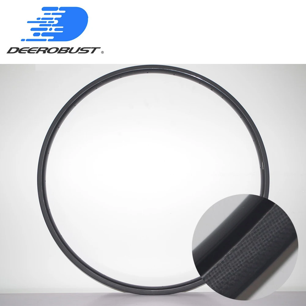 700c 20mm X 23mm Clincher Road Bicycle Carbon Rims Bike Rim Wheel Basalt Brake Surface 16 20 21