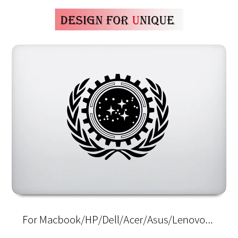Star Wars Trek Flag Laptop Decal Sticker for font b Apple b font font b Macbook
