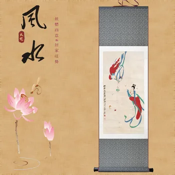 

Feitian Ladies Dunhuang Painting and Calligraphy Classical Fresco Silk Beauty Painting