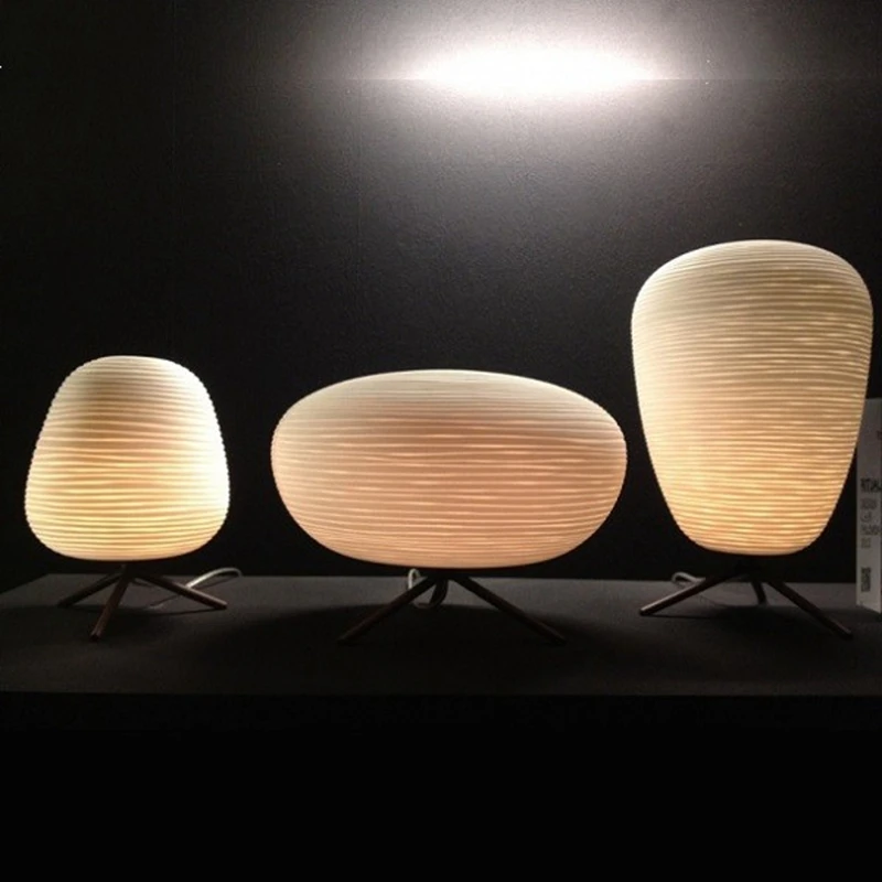 Nordic Contracted Screw Glass Table Lamp Contemporary Bedroom Creative Decorative Study Home Hotel Bedside Led E27 Desk Lamp (6)