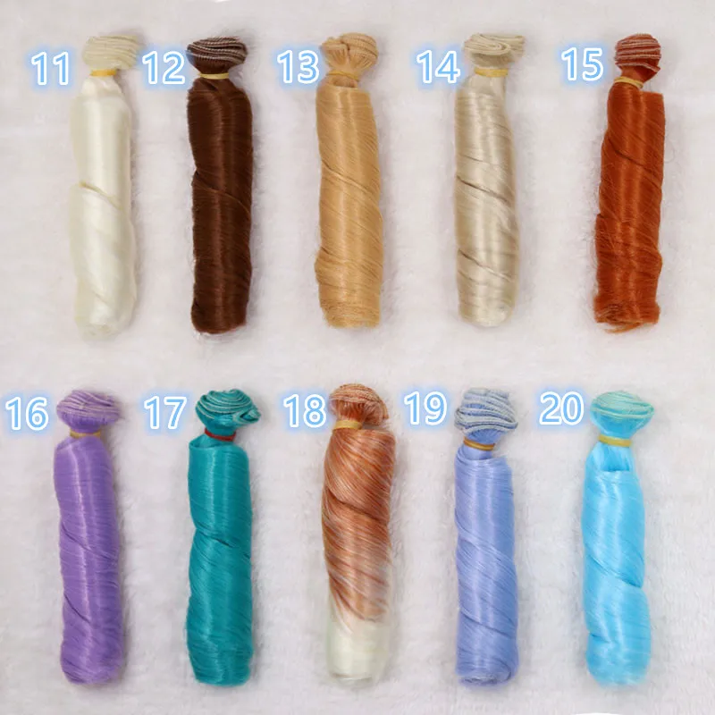 15cm BJD doll wigs hairs for dolls High temperature wire fiber Hair