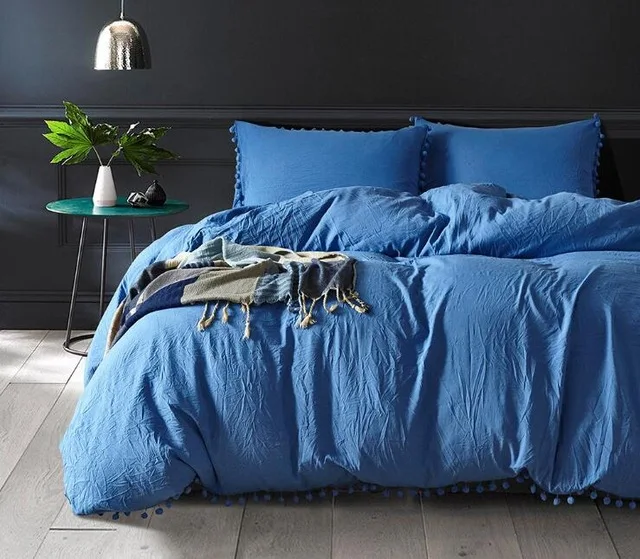 

2019 new wedding bed decoration double queen microfiber polyester duvet suit including duvet cover pillowcase, no filler, no she