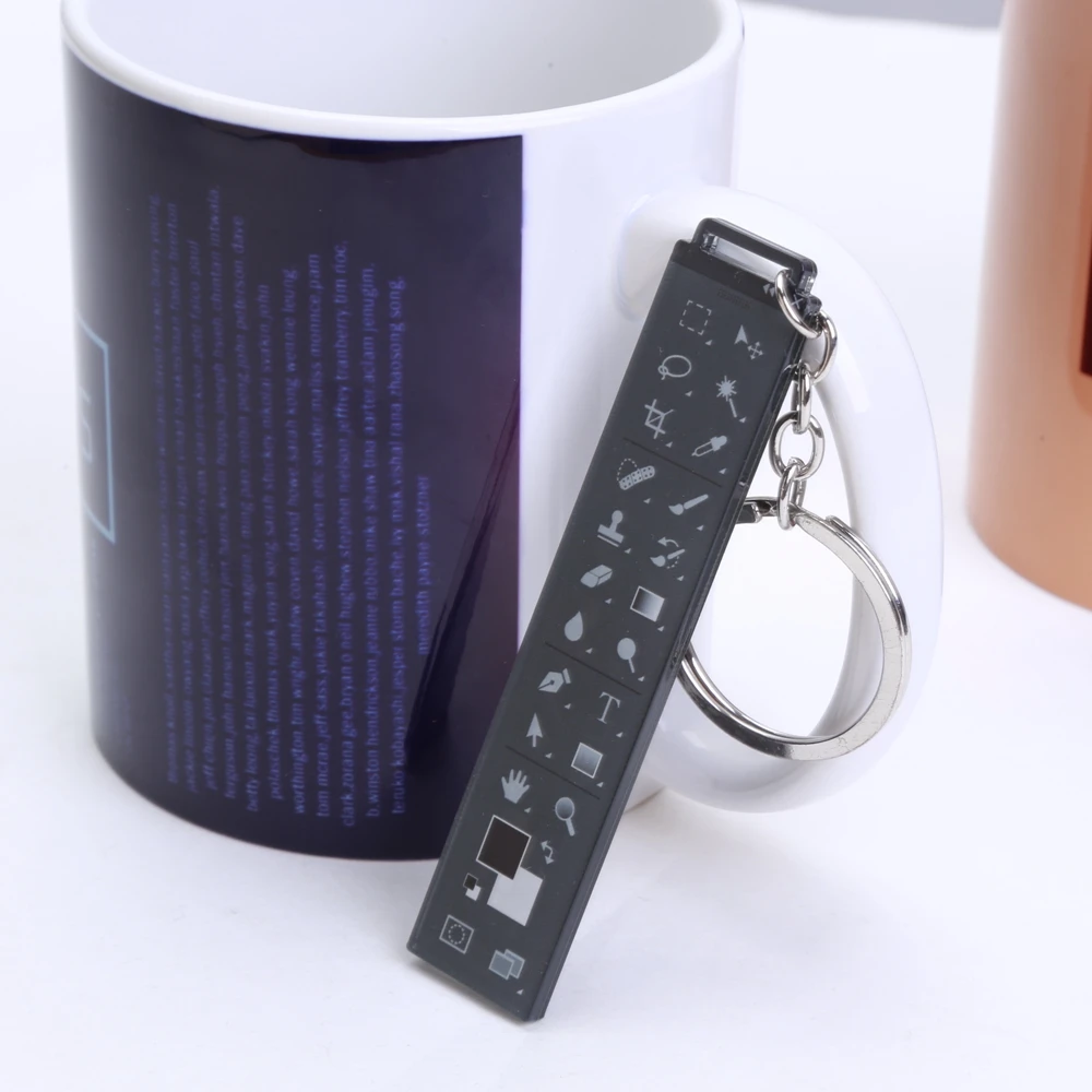 Anime Unique Work Keychain Key Chain Funny Photoshop CC Advertising Designer Software Ps Theme Acrylic Key Ring Decor Gift Toy Anime Unique Work Keychain Key Chain Funny Photoshop CC Advertising Designer Software Ps Theme Acrylic Key Ring Decor Gift Toy