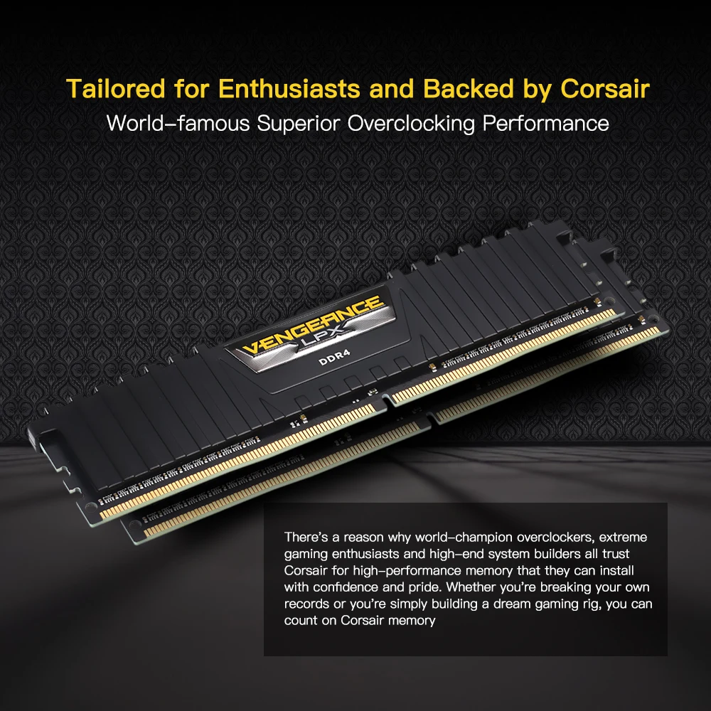 Оперативная память CORSAIR Vengeance LPX 8/16 Гб|Оперативная память| |