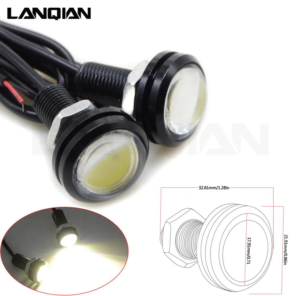 

Motorcycle Eagle Eye LED Strobe Light Lamp Daytime Running Signal Lamps For SUZUKI RMZ250 RMZ450 DRZ400SM RMZ 250 450 DRZ 400 SM