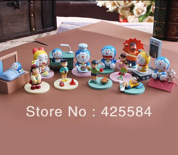 doraemon toy house set