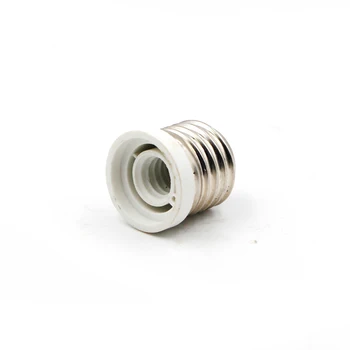 

5Pcs New Fireproof Material E27 to E12 lamp Holder Converter Socket Conversion light Bulb Base type Adapter Socket Adapter Conv