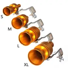 Bersiul Suara Knalpot Knalpot Pipa Auto Blow-Off Valve Simulator untuk Universal Simulator Whistler Ukuran S M L XL(China)
