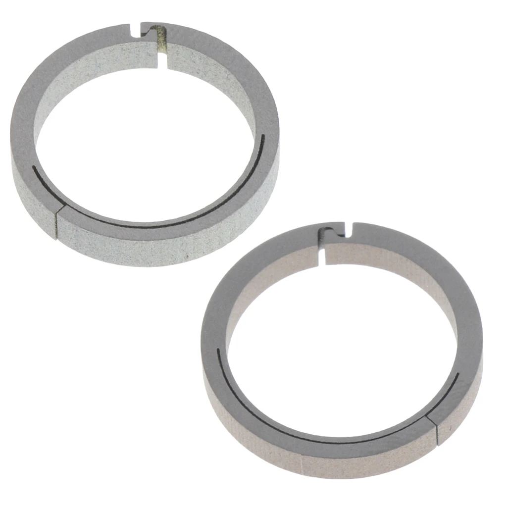 2 Pieces Titanium Spring Keychain Buckle Clip Round Hook Key Chain Carabiner Climbing Accessories Outdoor Tools S&M