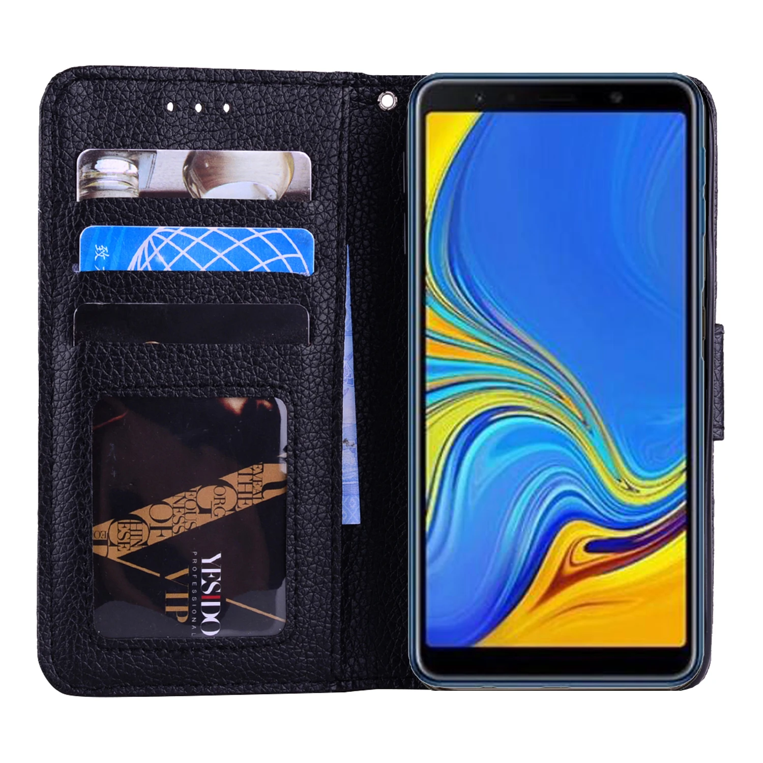 Carcasas кожа Fundas для Samsung Galaxy Note 9 8 S9 S8 плюс S7 S6 кромкой качества тонкий мягкий чехол с
