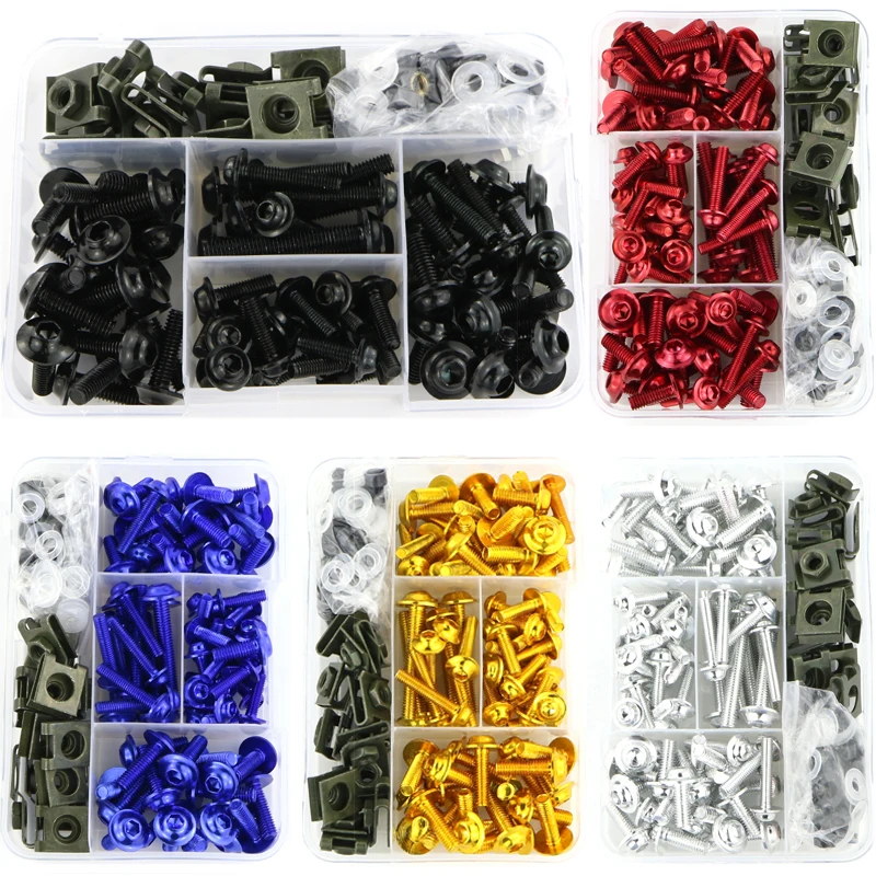 

Motorcycle Fittings CNC Fairing Bolts Screws Kit For Honda CBR250RR CBR400R CBR500R CBR650F CBR900RR 893 919 929 954 CBR1100XX
