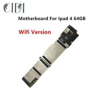 

CIDI Original Unlocked For Ipad 4 64GB Motherboard Unlocked Mainboard IOS System Logic board With Chips For Replacement