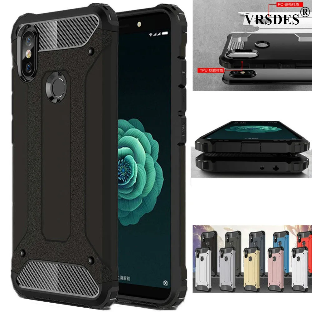 

Armor Case For Xiaomi 6X 5X A1 A2 Mi 5 5S PLUS Case Shockproof Armor Havey Duty Phone Case For Xiaomi Mi 8 8se Lite 9 9 se Cover