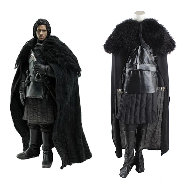 2016 New Halloween Winter Jacket Adult Men's Game of Thrones Cosplay