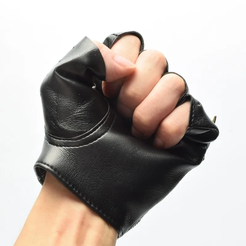 Goth Punk PU Gloves (2)