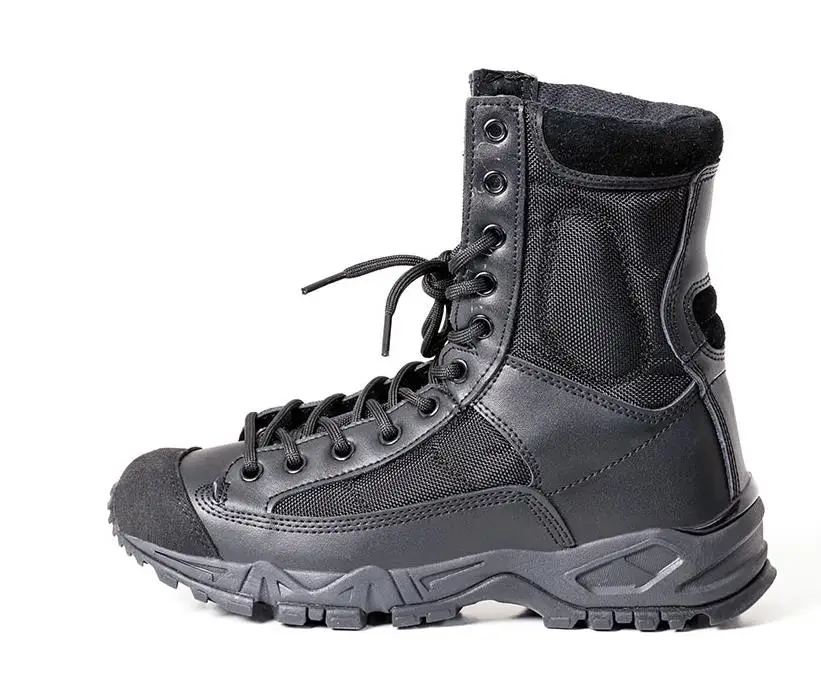  New Sport Army Men Combat Tactical Boots Outdoor Hiking Desert Leather Ankle Boots Military Male Co