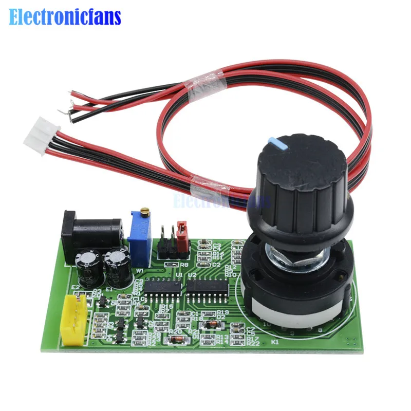 DC 5-12V 1Hz-100KHz Frequency Signal Source Pulser PWM Square-wave Generator Neu