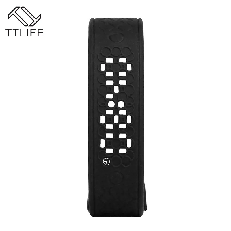 Fashion TTLIFE Brand USB Watch LED WristBand Real Time Calorie 3D Pedometer Smart Bracelets Heart Rate