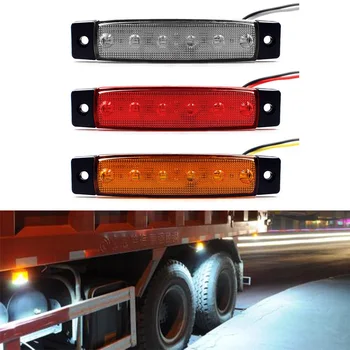 

30Pcs 24V Side Marker Light LED Side Lamp Clearance Light Lorry Indicator Premium Universal LED Side Light